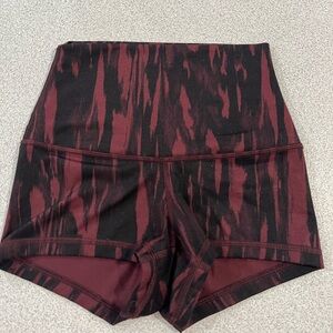 Lulu lemon spandex size 0 brown and black